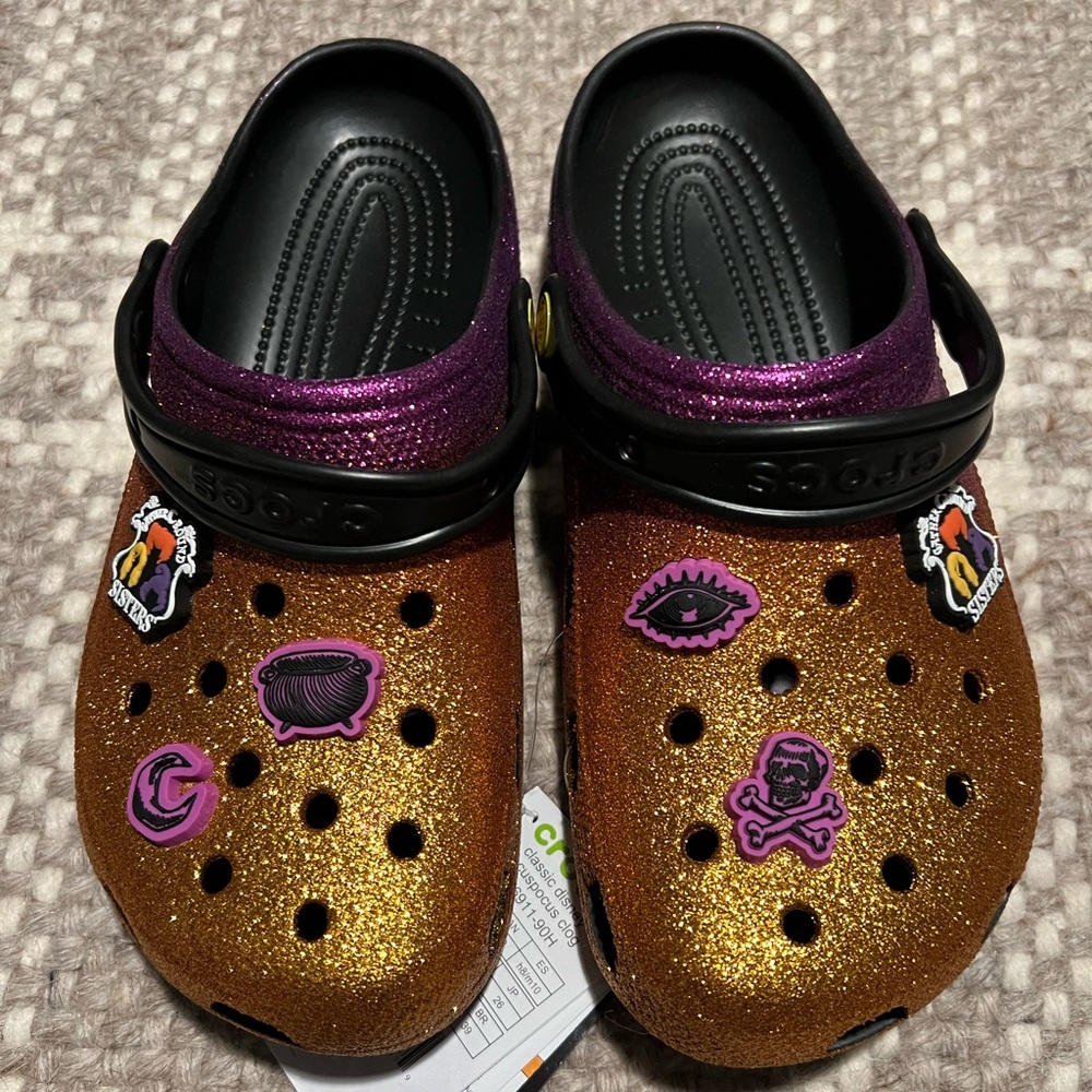 Hocus Pocus Crocs- NWT Never Worn